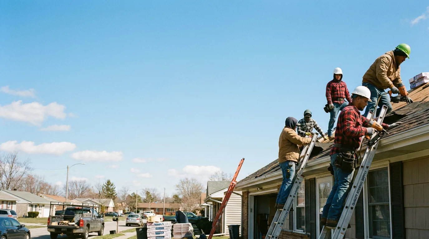 Roofing in Burbank, IL near me